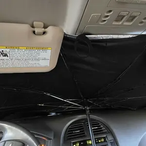 Portable car sunshade, windshield sunshade, foldable windshield sunshade, car exterior accessories, daily car windshield cooling umbrella