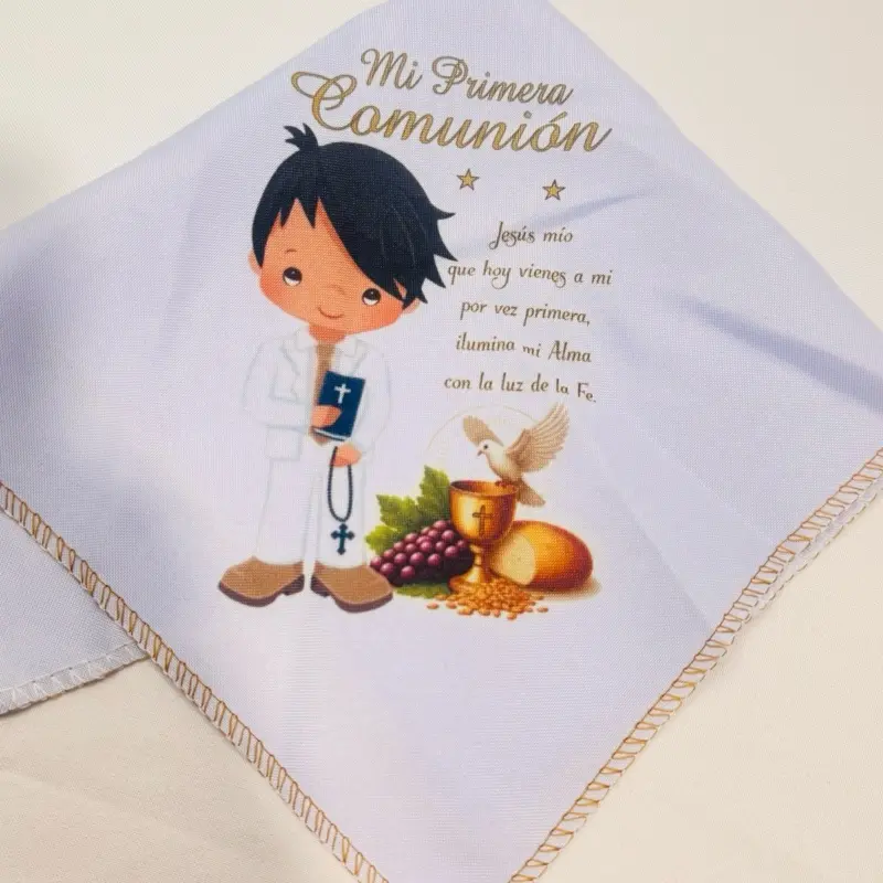 12pcs 12x12in Touch-Enhanced Water-Absorbent Disposable Napkins - Elegant First Communion Party Supplies for Guests' Home & Festive Use