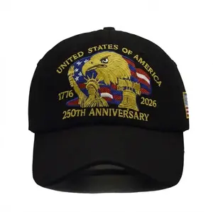 United States 250th Anniversary Eagle Embroidered Classic Baseball Cap, Patriotic Unisex Cap For Men Women, American Pride Gift Idea | 120326.C15652.ID00