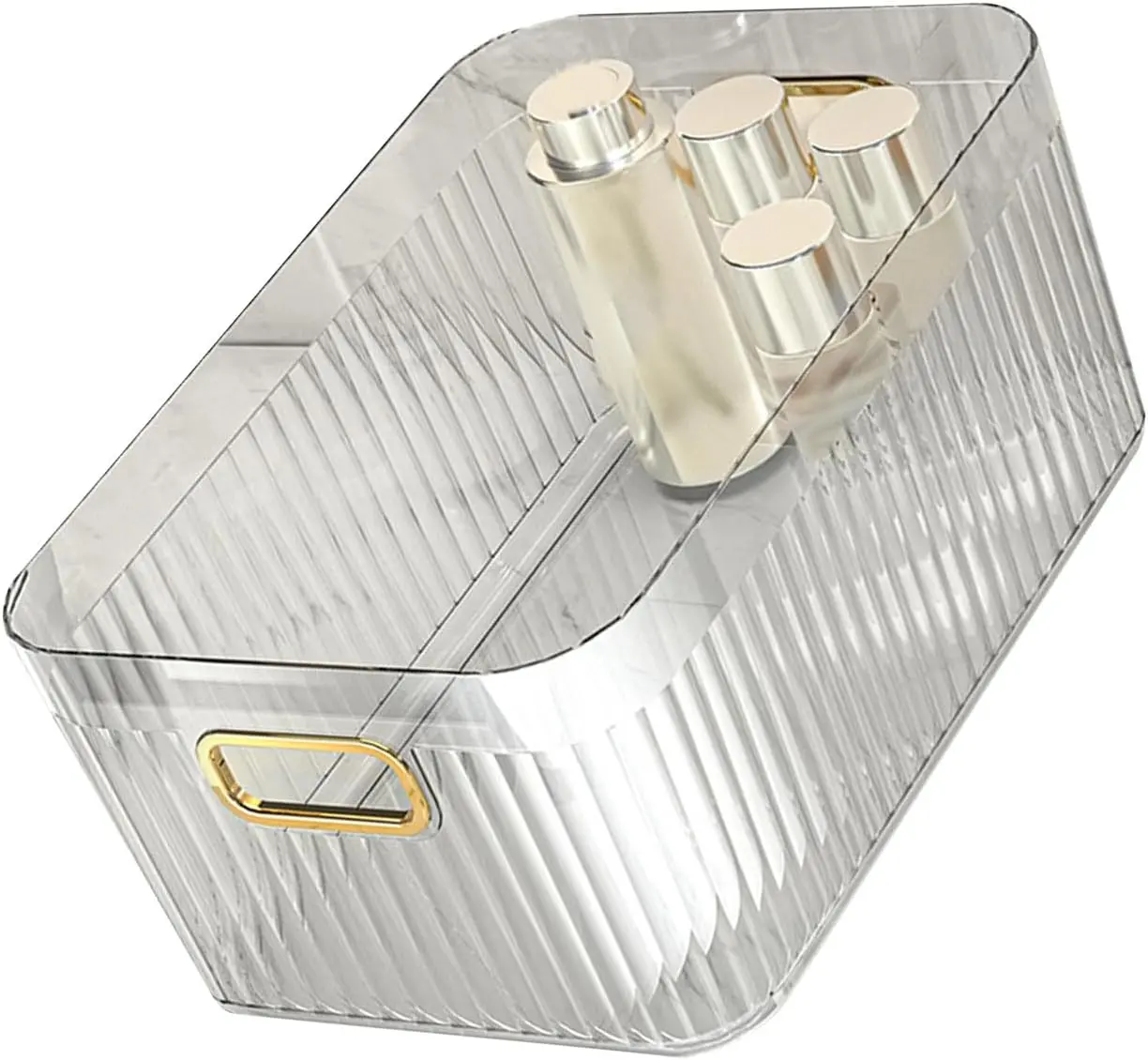 Desktop Storage Organizer Box - Home Supply for Bathroom Makeup Organization