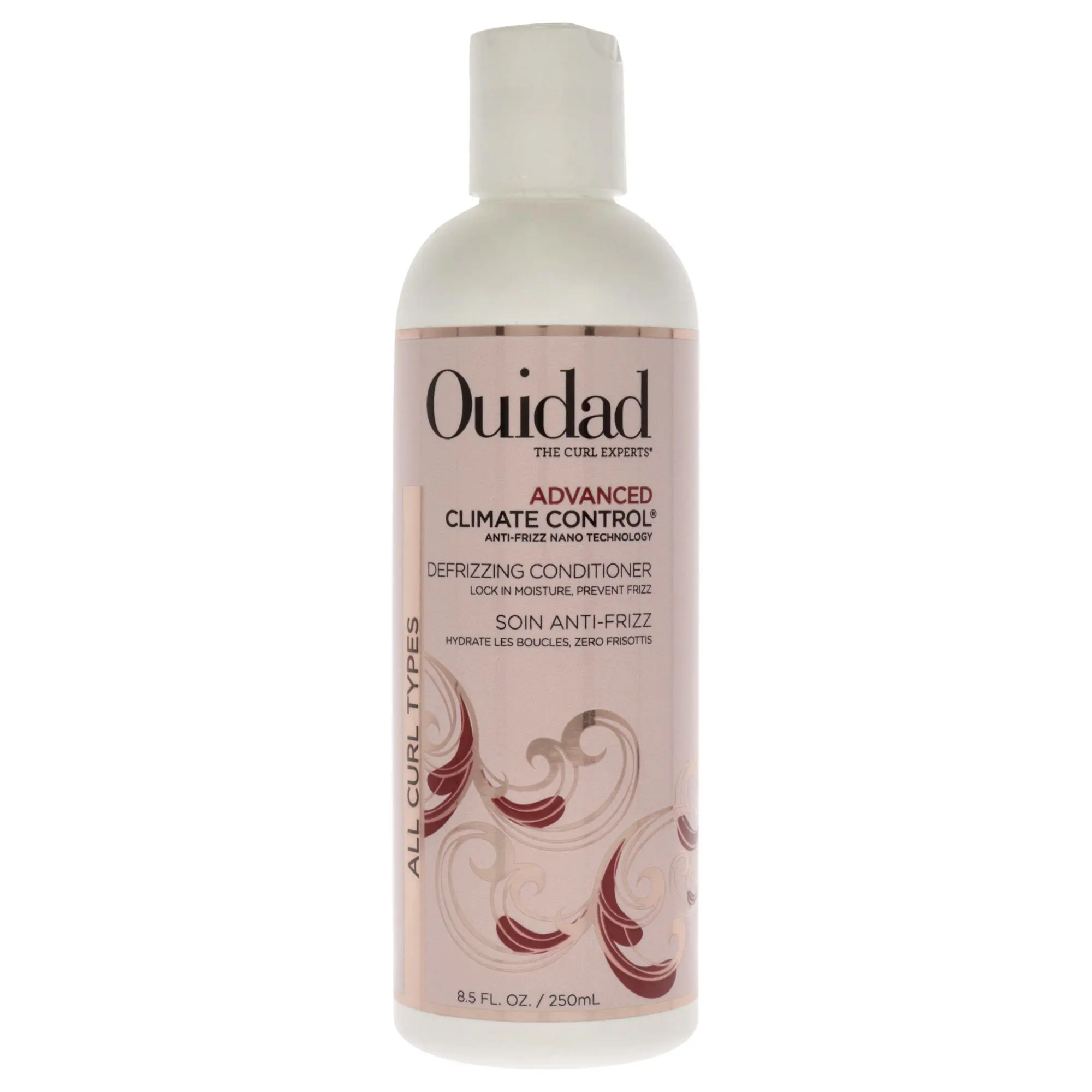 Ouidad Advanced Climate Control Defrizzing Haircare Conditioner - Unisex, Smooth, Daily Moisture, 8.5 oz Bottle