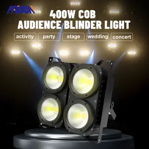 PAIDUN 400W COB LED Audience Blinder Par Light Warm Cool White 3200-6000K Stage Lighting