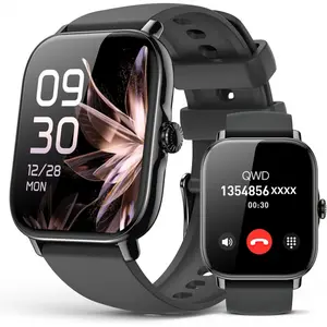 Smart Watch for Women Men- Answer/Make Call, 2025 IP68 Waterproof Fitness Step Tracker Watch with Sleep Monitor/Activity Counter/110+ Sport Mode, Smartwatch for Andriod iPhone iOS Samsung Compatible