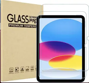 Screen Protector For 2022 Apple iPad 10th Generation (10.9) Tempered Glass