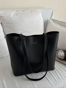 Fashion Tote Bag, Vintage Shoulder Bag, Large Capacity Casual Simple Versatile High-Quality, Commuter Tote Bag, Commute Travel Daily Use