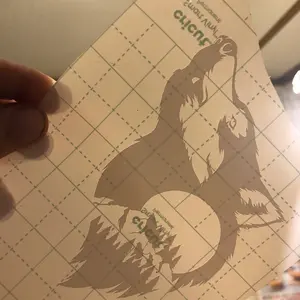 Wolf decal 2