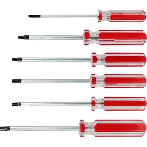 6 count  Torx  Set, T10 T15 T20 T25 T27 T30  Screwdrivers Screws Driver Tool for  Repair &  Replacement