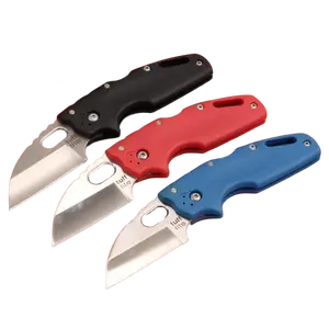 Selected gift knife, folding knife with a clip on the back, cute small folding knife for cutting fruits, for express delivery, Christmas gift outdoorfun