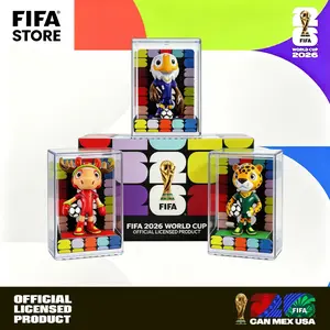 FIFA World Cup 2026 Official Mascot Figure Set 3PCS Soccer Collectible Gift Featuring Eagle Moose & Leopard Characters,summervibes Summervibes outdoorfun