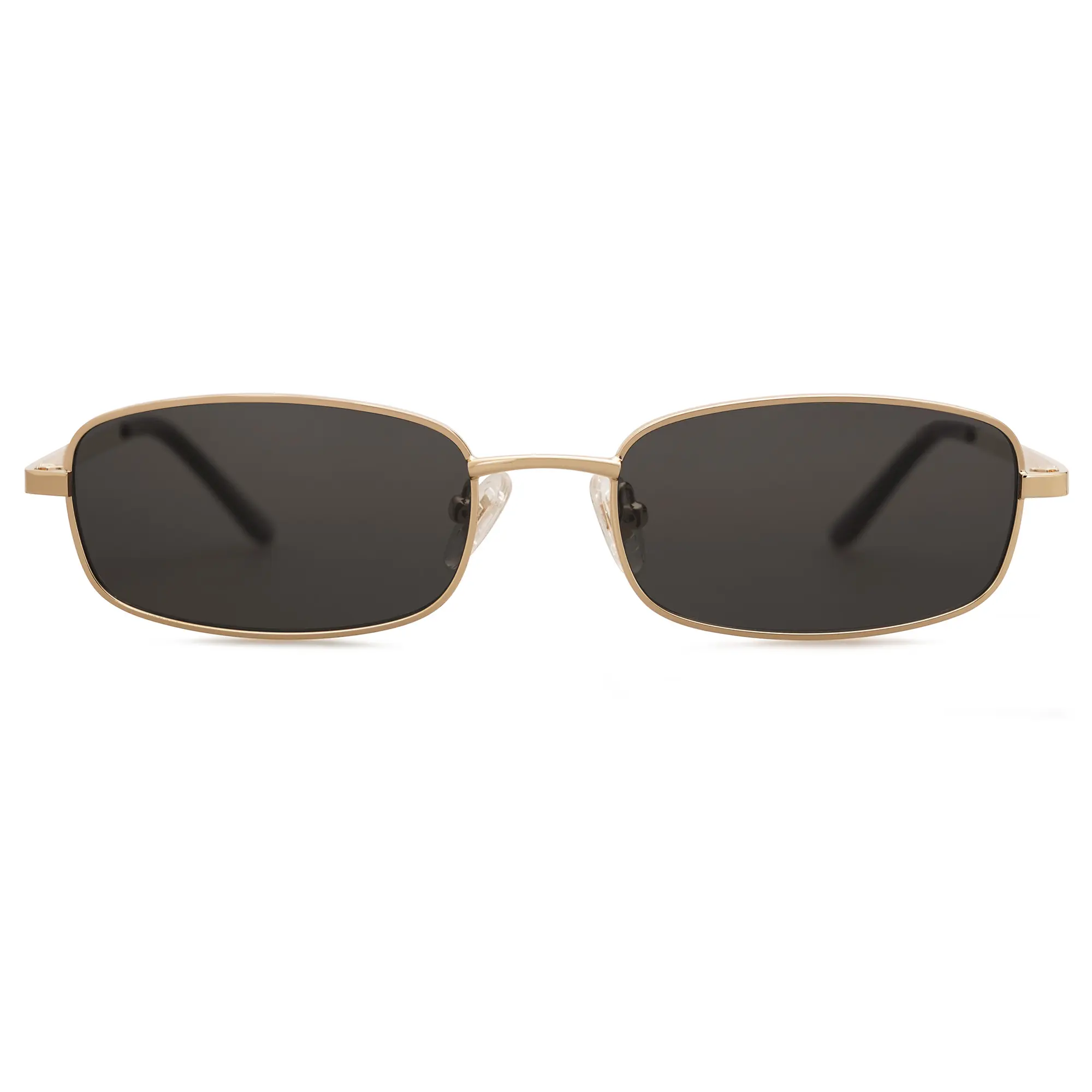 SOJOS Small Y2k Narrow Rectangle Sunglasses Womens Mens Retro 80s 90s UV400 Sunnies
