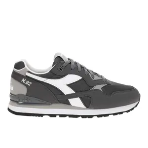 diadora Mens N.92 Lace Up Dd Comfort Sneakers Shoes Casual - Grey