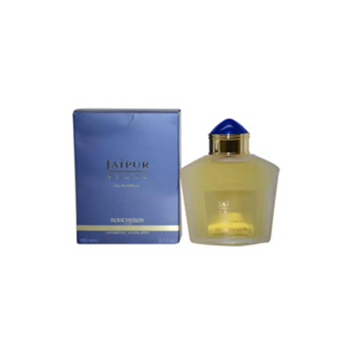 212 MAIN Boucheron M-1120 Jaipur Homme EDP Spray, 3.4 fl oz Men's Oriental Wood Fragrance, Spicy Florals Scent for Daywear