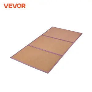 VEVOR Japanese Tatami Mat 80 x 39 in Foldable Handwoven Natural Rattan Tatami Mat Summer Breathable Sleeping Mat for Yoga Relax