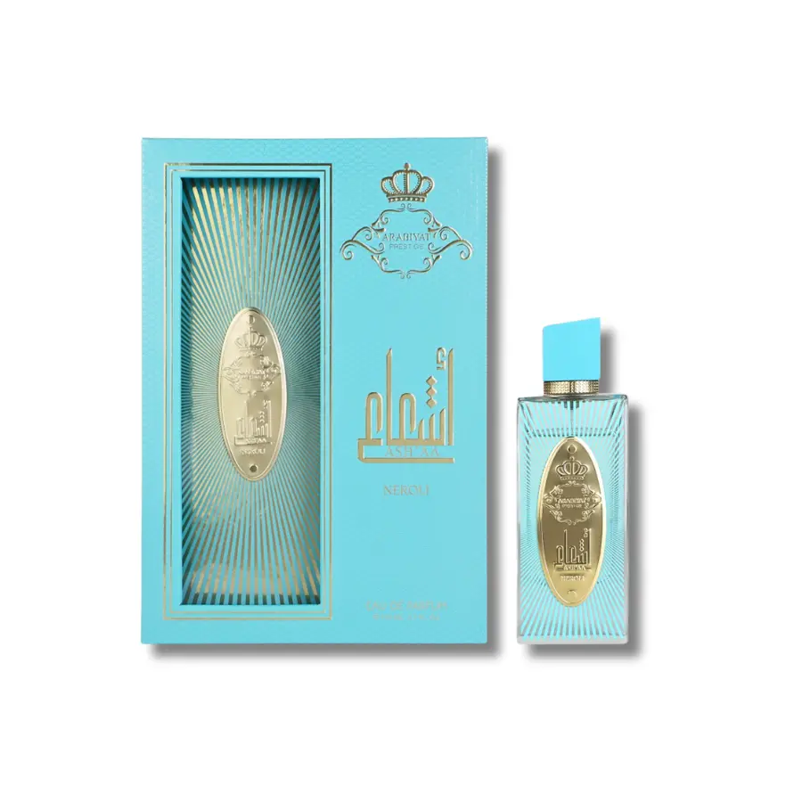 Arabiyat Ash'aa Neroli Eau De Parfum 3.7FL.OZ Aromatic Amberwood Long Lasting Fragrance Floral Scents Perfume Citrus Woody