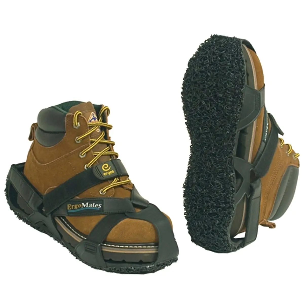 IMPACTO  Ergomates Anti-Fatigue Overshoe - Large, Work Boots Women 11-13, Men 10-12, Foam, Footwear, Adjustable Straps, Pvc Foam
