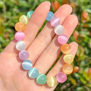 【Star Gate】1 count Adorable Multicolor Cat's Eye Bracelet | Aesthetic and Stylish