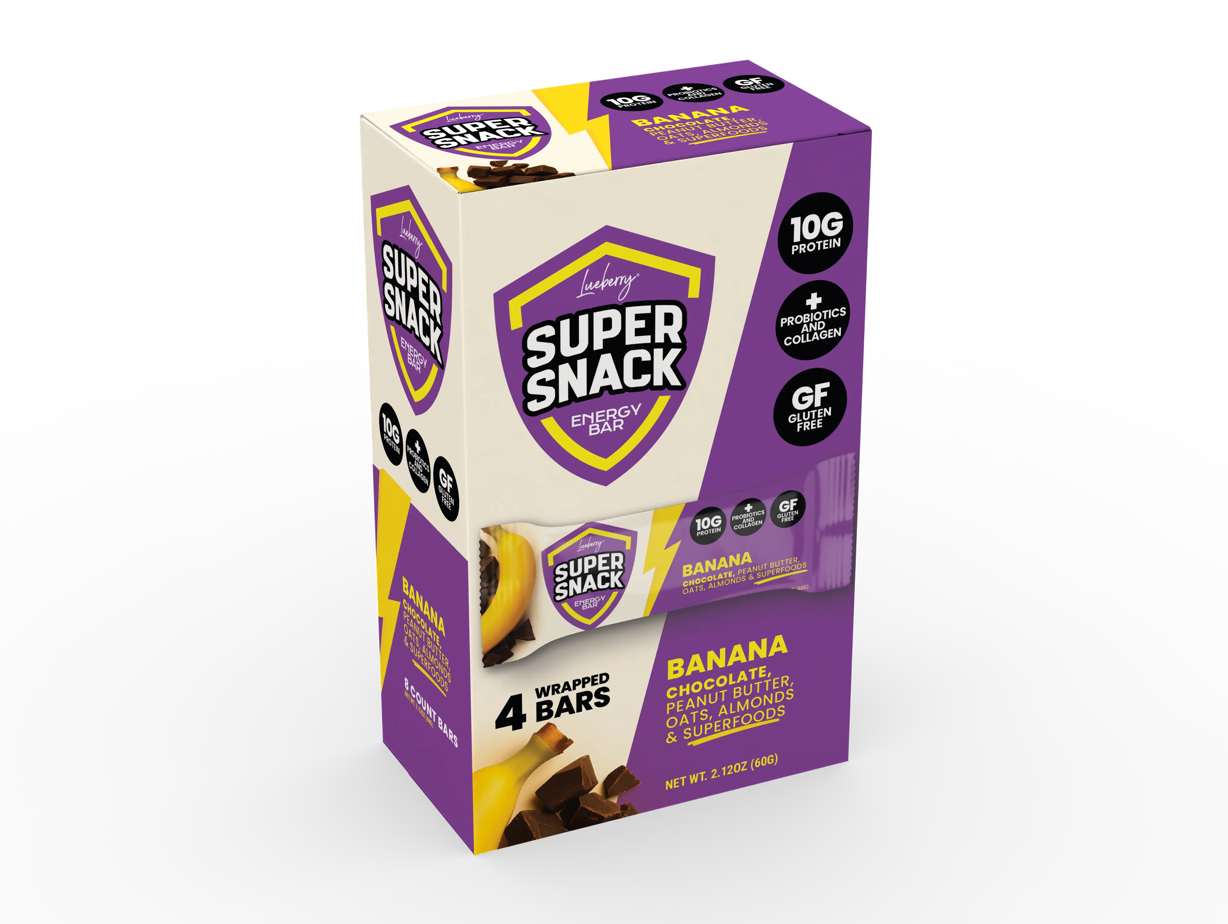 Classic Banana Super Snack Bar - 4 ct Flavor Pack