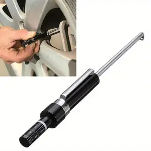 2pcs Non detachable brake pad testing pen measuring tool brake pad scale pen wear testing tool detection pen