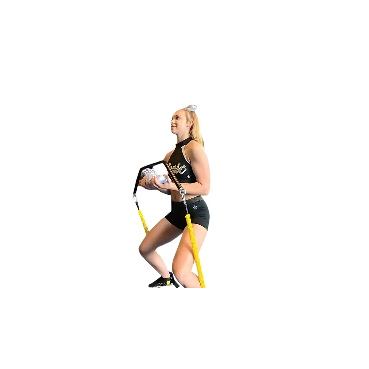 Tumbl Trak Stunt Double Resistance Band Cheerleading Base Trainer