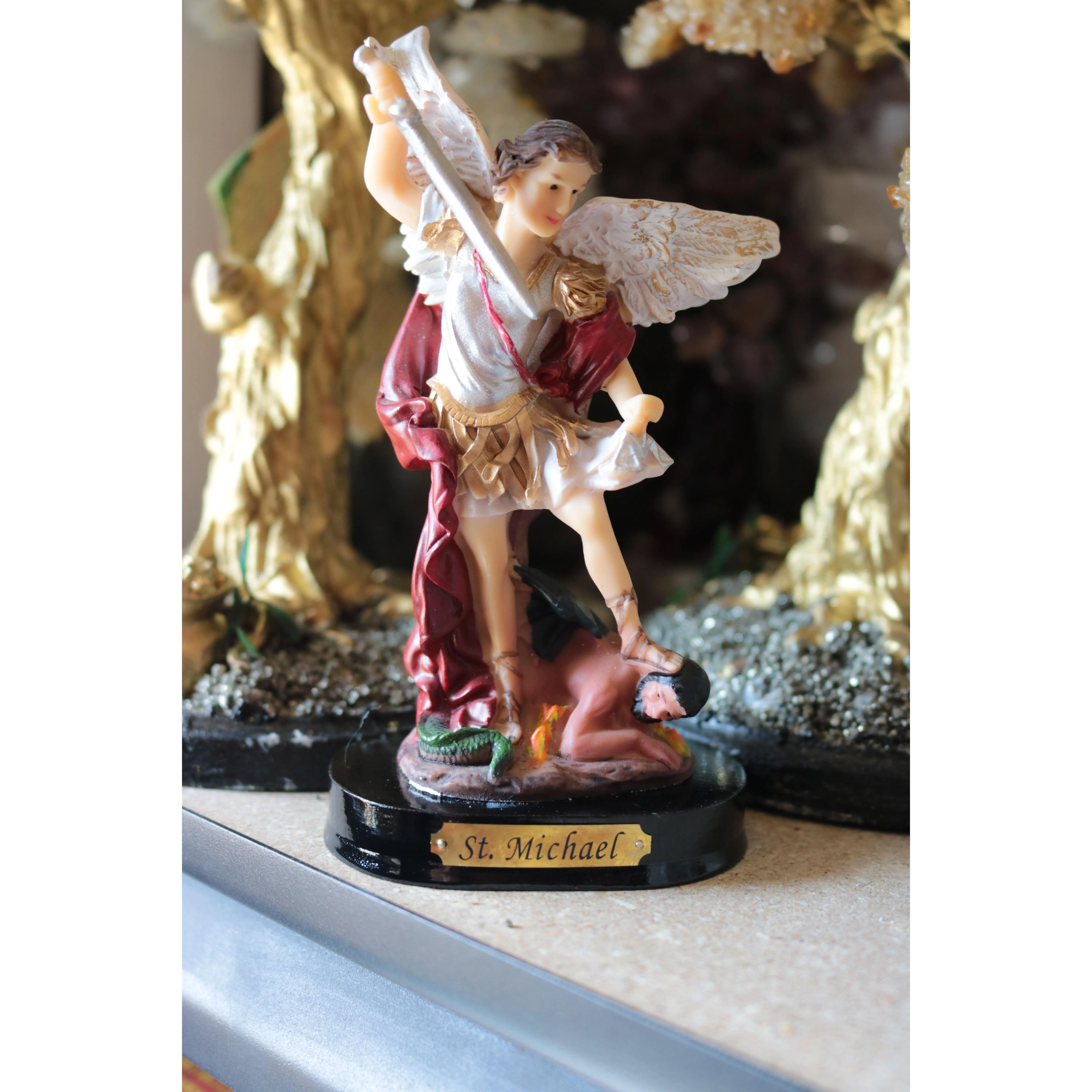 🗡️ Archangel Michael Statue 🗡️ (Protector • Defender • Spiritual Warrior)