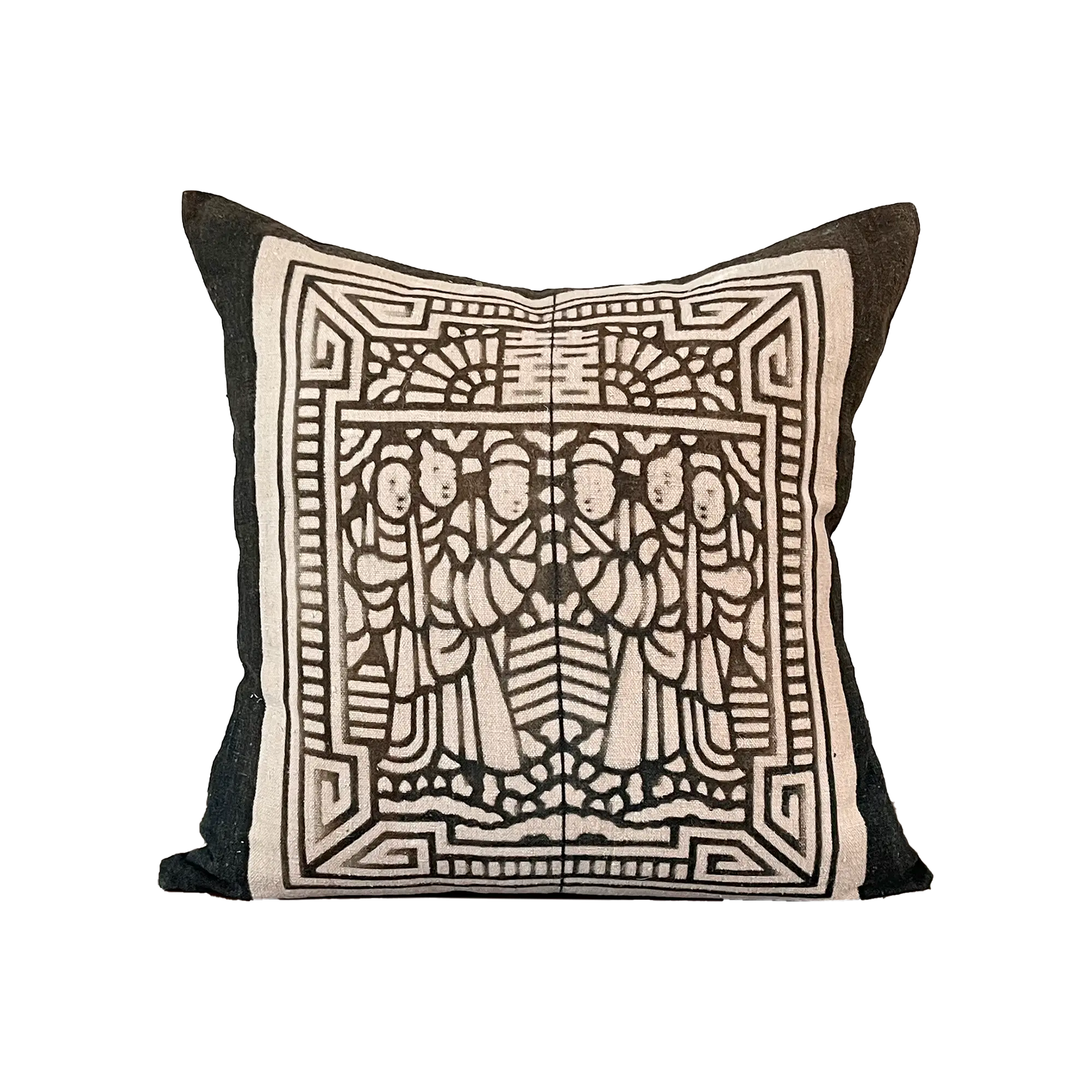 Vintage Fabric Pillow #T.1043