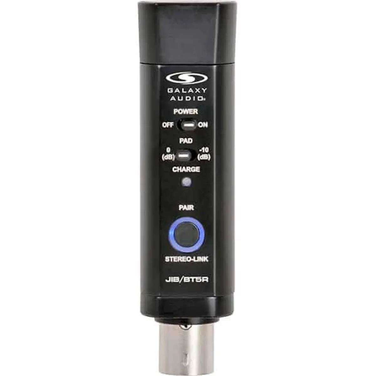 Galaxy Audio JIBBT5R Portable Wireless XLR Bluetooth 5.0 Receiver, Compatible with Smartphone, USB Cable, USB Adapter & Multiple Audio Devices