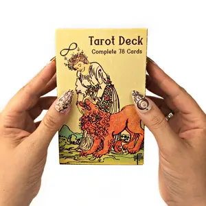 Witchy Cauldron Large Size Tarot Cards –Based on The Classic Rider Waite System– Upgraded Classic Design