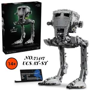 2026 New Fit Compatible 75417 Star  Ucs At-St Model Building Blocks, Kids Adult Boy Toy, Birthday Christmas Gift
