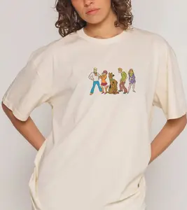 The Gang's All Here Scooby-Doo T-Shirt, Nostalgia 2D Print T-Shirt, Cartoon Network Shirt, Gifts for Cartoon Fans #ScoobyDoo #CartoonNetwork #NostalgiaCore #ToonVerse #Scooby #Doo #GraphicTee #StreetwearUS