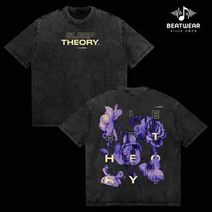 ReTro sleep theory tour merch T-Shirt , Sleep Theory tshirt. Washed Oversized T-Shirt , Rock Band Shirt, Retro Music Tee, Rock Music Lover Shirt, Vintage Band Shirts , Top Men's and Women's Clothing