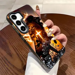 Faith in the Cross the Lion Pattern Acrylic TPU mobile phone case for Samsung Galaxy S25 S24 S23 S22 PLUS ULTRA FE camera full protector fashion high quality design fingerprint resistant gift anti drop durable Glitter Luxury Bow cute cartoon monkey design