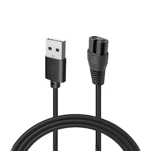 5V Charger Cable for Ufree/Brightup/VIKICON Beard Trimmer Electric Hair Trimmer U-1176 Hair Cutting Kits Body Shaver Hair Clippers Razor 3.3ft