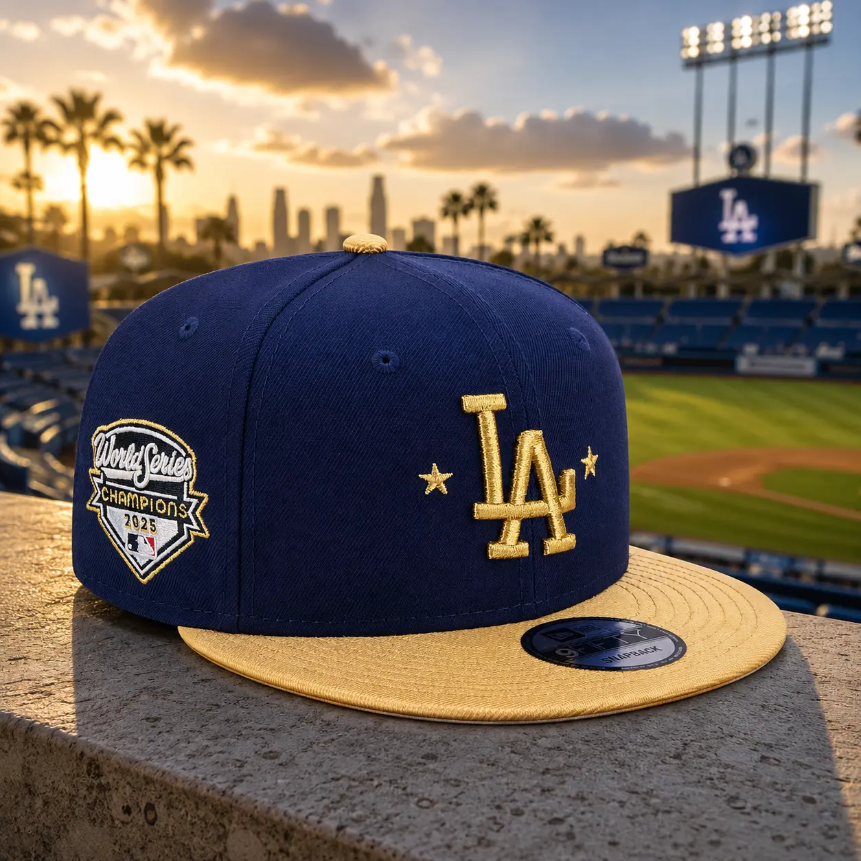 Los Angeles Dodgers New Era Royal 2026 Gold Collection 9FIFTY Snapback Hat