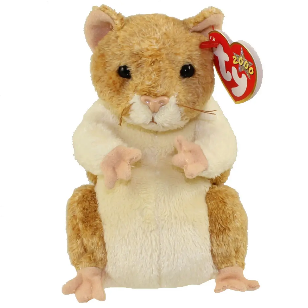 TY Beanie Baby - PELLET the Hamster (5.5 inch) - MWMTs
