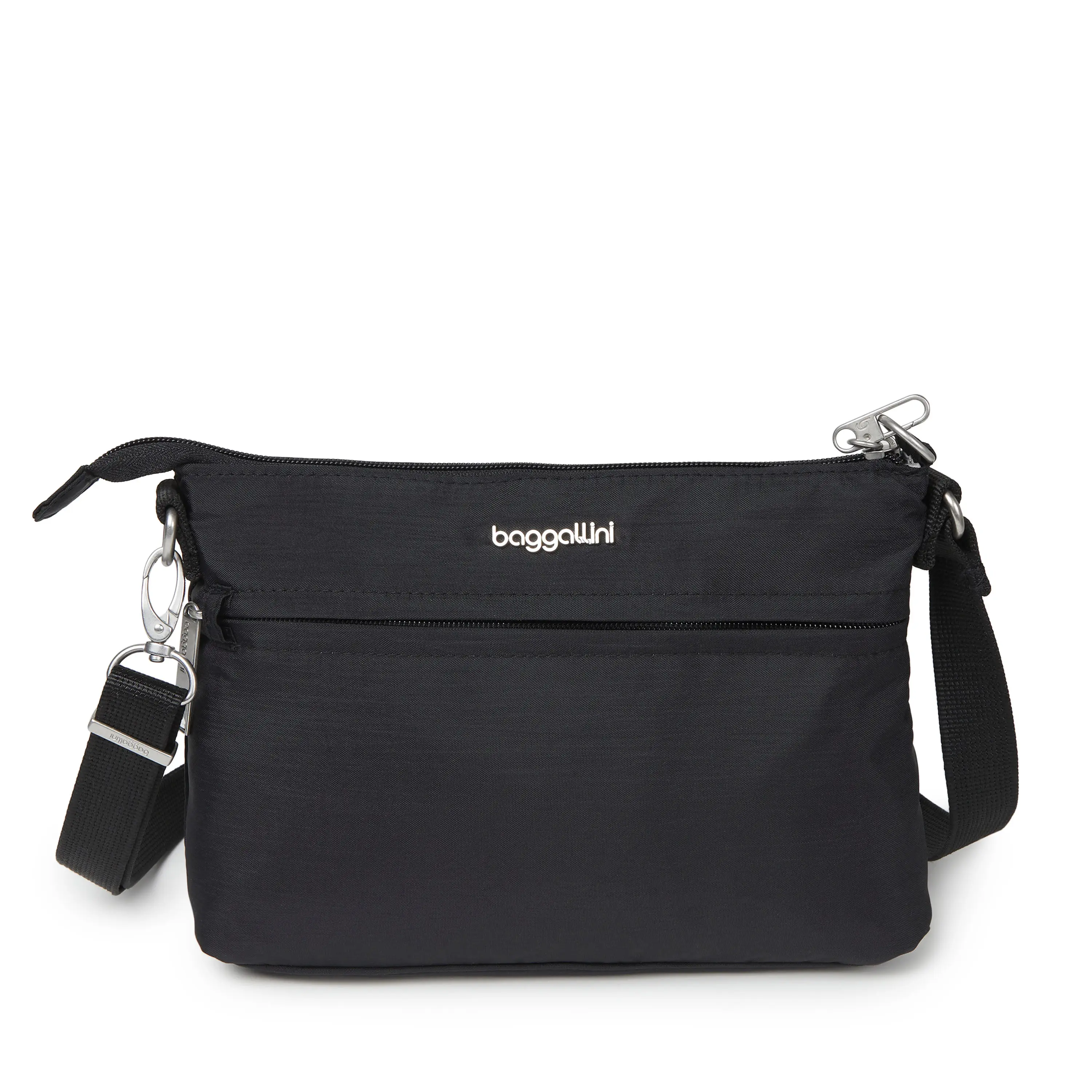 baggallini Women's Securtex Anti-Theft Memento Crossbody Bag - Carry All Style, Lightweight Design, Built-In Strap for Women's Crossbody & Shoulder Bags, Carry All Crossbody, Lightweight Crossbody Bag