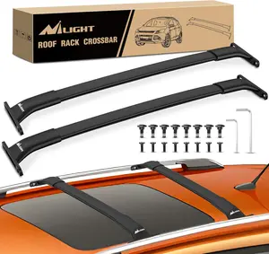 Nilight Roof Rack Cross Bars Fit for Ford Escape KUGA 2013 2014 2015 2016 2017 2018 2019 with Side Rails, Adjustable Aluminum Car Crossbars for Cargo Carrier Luggage Bike Kayak Rooftop Tent Snowboard Replacement Automotive  dealsforyoudays