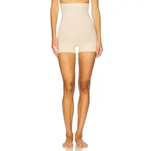 SPANX Seamless Power High Waisted Shorty in Soft Nude