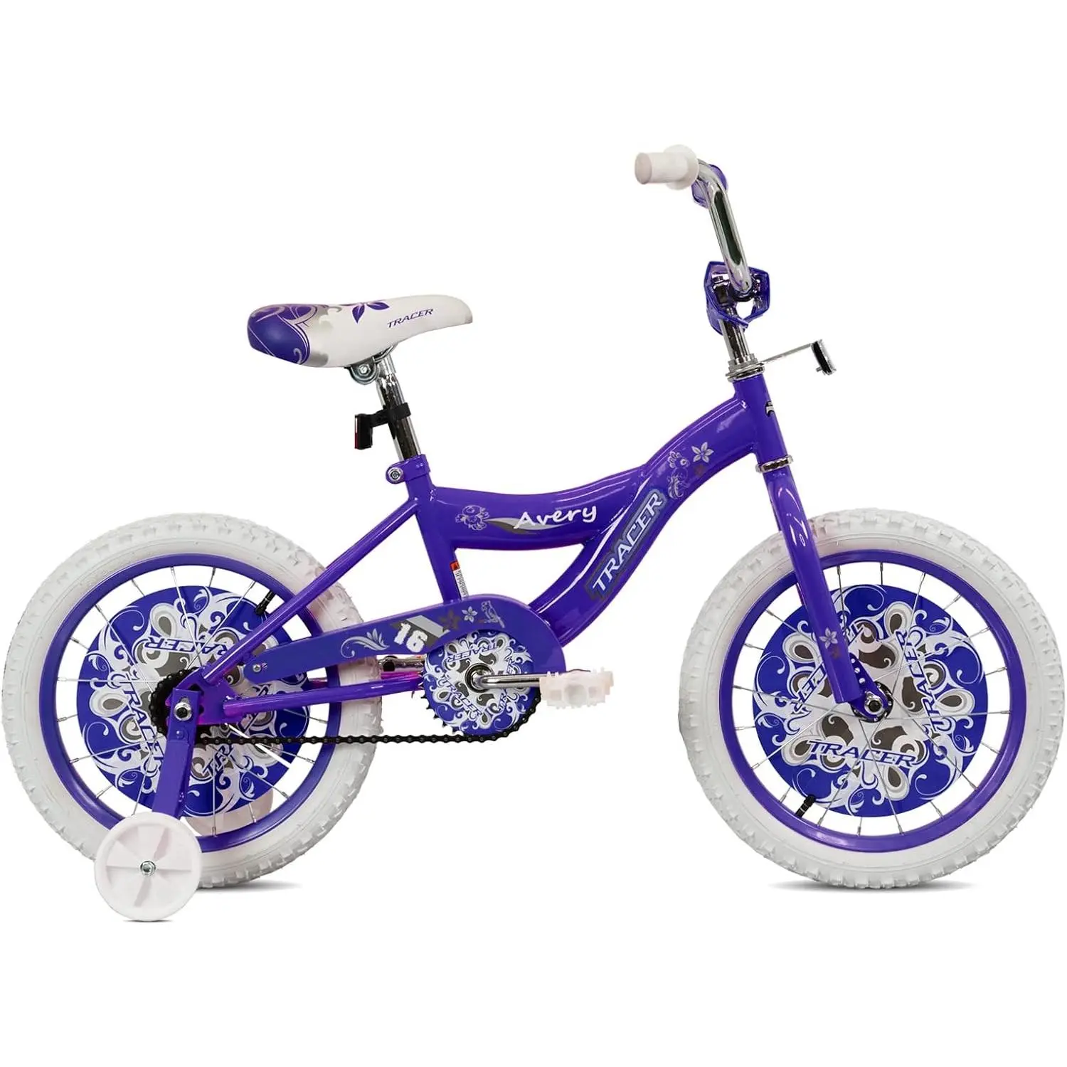 Tracer Avery Toddlers Kids Bike for Boys Girls Age 3-12,16 Inch Kids Bike with Training Wheels & Basket 20 inch with BMX S-Type Frame,Multiple Colors