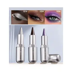 3-Color Pearl Shimmer Highlight Makeup Sticks | Waterproof, Sweatproof & Long-Lasting | Smooth Creamy Texture | 2-In-1 For Eye Makeup & Highlighter | Includes Pearl/Neutral Brown Metallic Finishes | Rose Girl |  Women-Exclusive | Perfect Holiday Gift