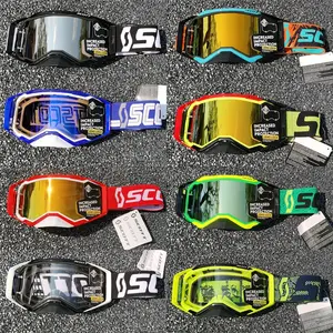 2026 New Scott Off-Road Goggles, Motorcycle Riding Protective Eyewear, Anti-Fog and Impact-Resistant, Essential Gear for Riders