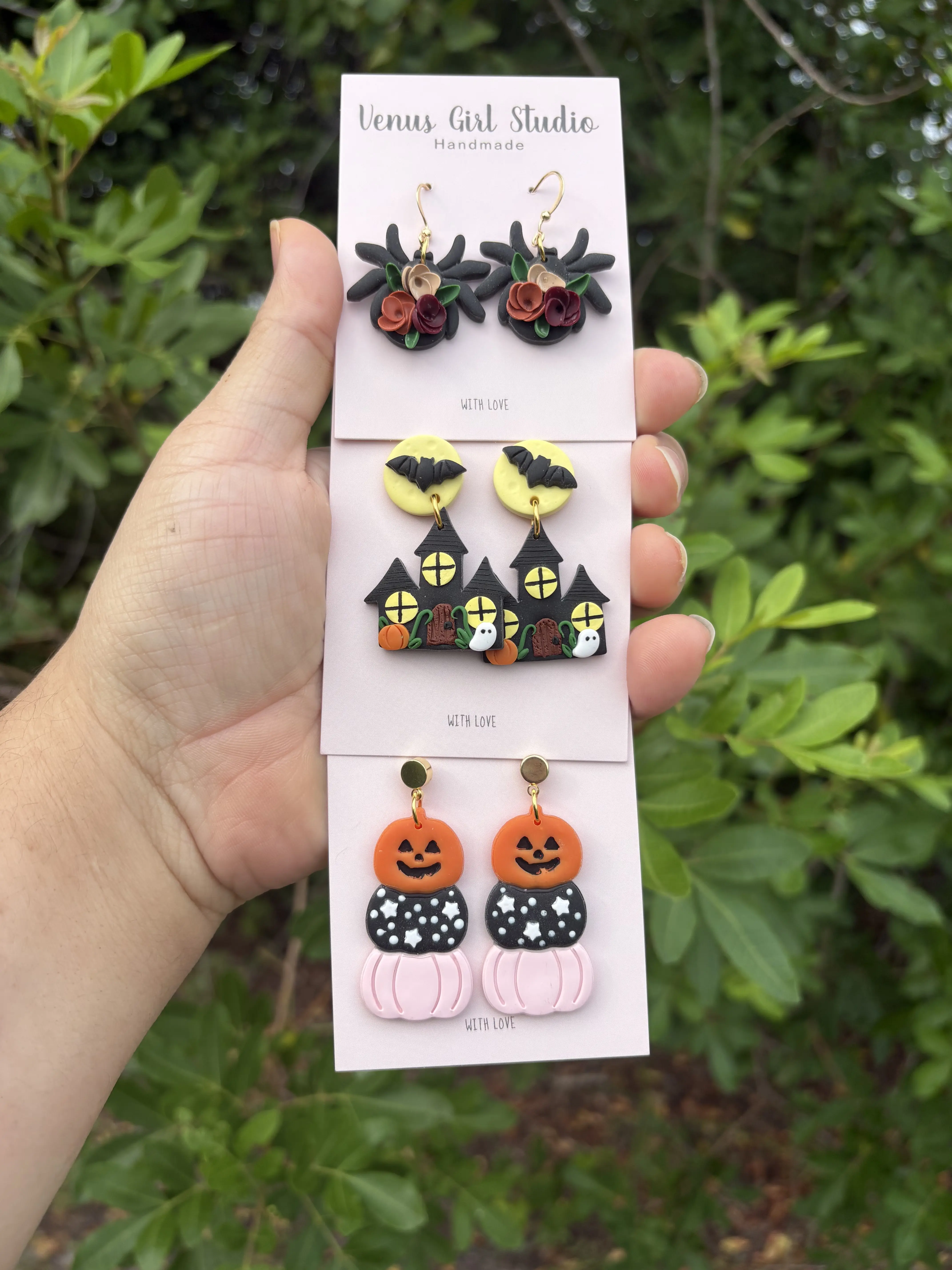 Spellbound Clay Dangle Earrings
