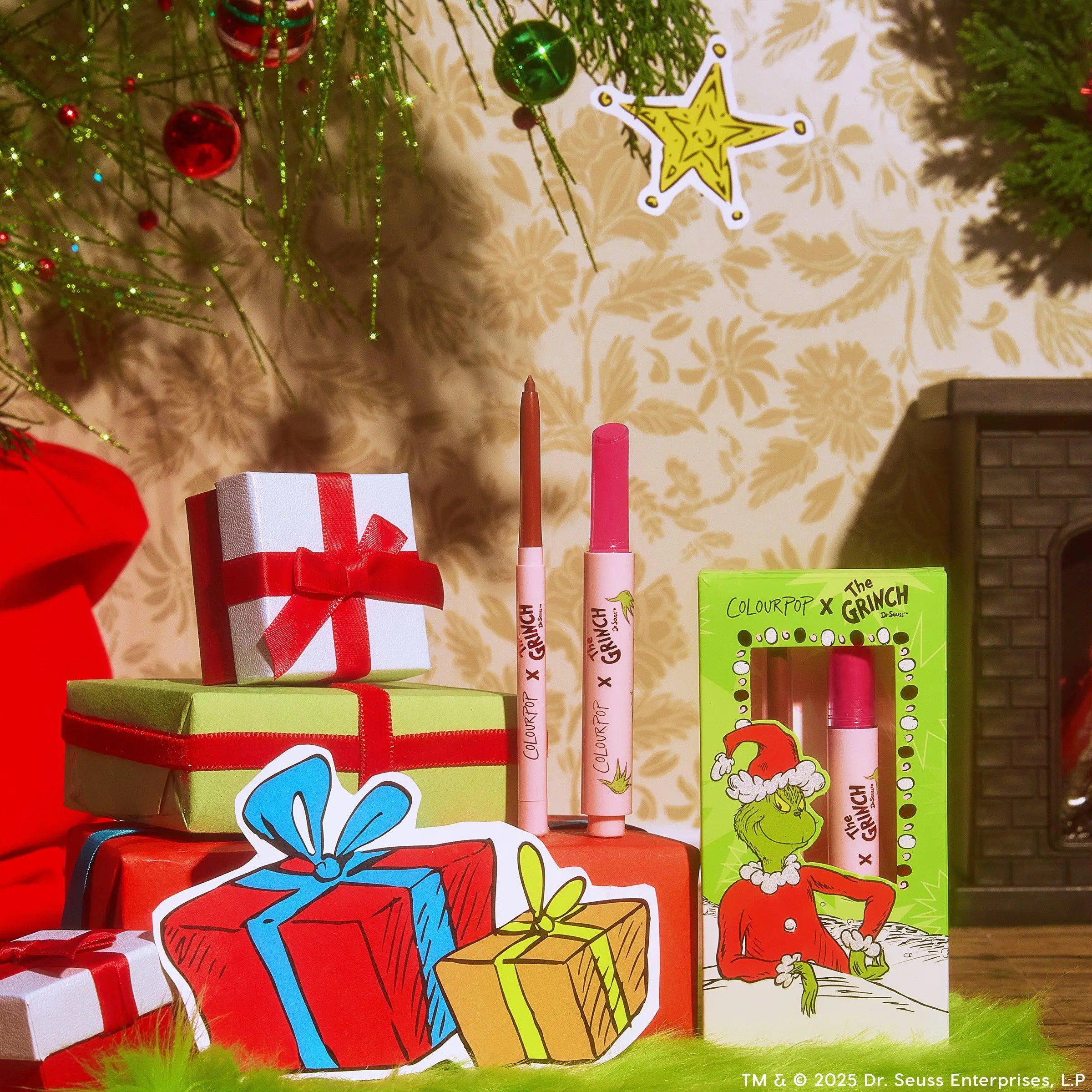 ColourPop x Grinch Berry Grinchy So Juicy Plumping Gloss Stick ColourPop x Grinch Berry Grinchy So Juicy Plumping Gloss Stick