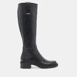 Dolce Vita GLORY H2O EXTRA WIDE CALF BOOTS BLACK LEATHER