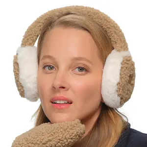 C.C Ultra-Soft Faux Fur Sherpa Earmuffs for Women – The Perfect Cold-Weather Accessory for Cozy Warmth and Chic Style