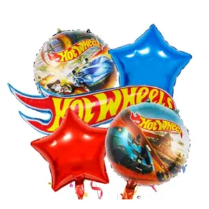 HOT WHEELS BALLOONS PARTY SUPPLIES DECOR