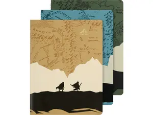 Moleskine Limited Edition The Lord of the Rings Cahier Journals (Set of 3) Aesthetic Notebook Diaries