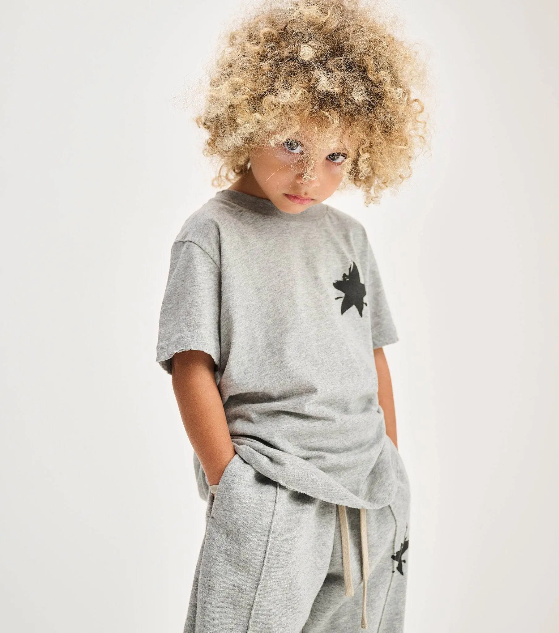 Nununu Splat T-shirt Heather Grey