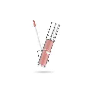 Miss Pupa Gloss Ultra-Shine Lip Gloss - 201 Tender Apricot by Pupa Milano for Women - 0.17 oz Lip Gloss