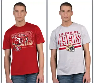 NFL Officially Licensed Unisex S/2 Short Sleeve T-Shirts