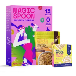 Magic Spoon Fruity Protein Cereal, Granola & Treats Bundle, High Protein, Low Sugar, Keto-Friendly, Gluten-Free Snack Bar & Breakfast Cereal Pack